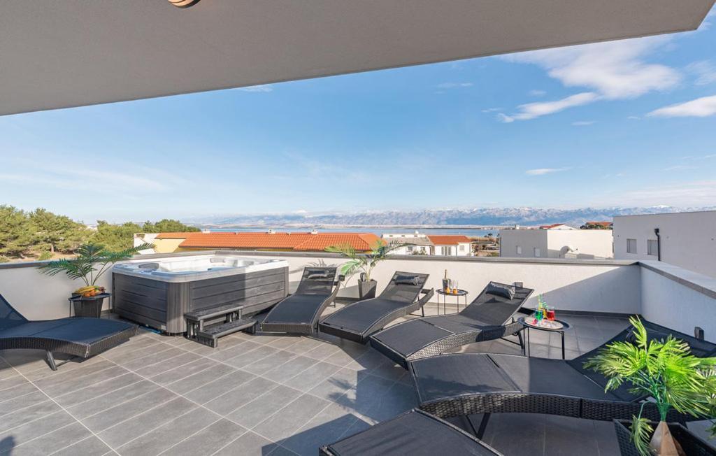 Luxurioeses Penthouse Welle Mit Whirlpool, Grill Und Meerblick Вир Екстериор снимка